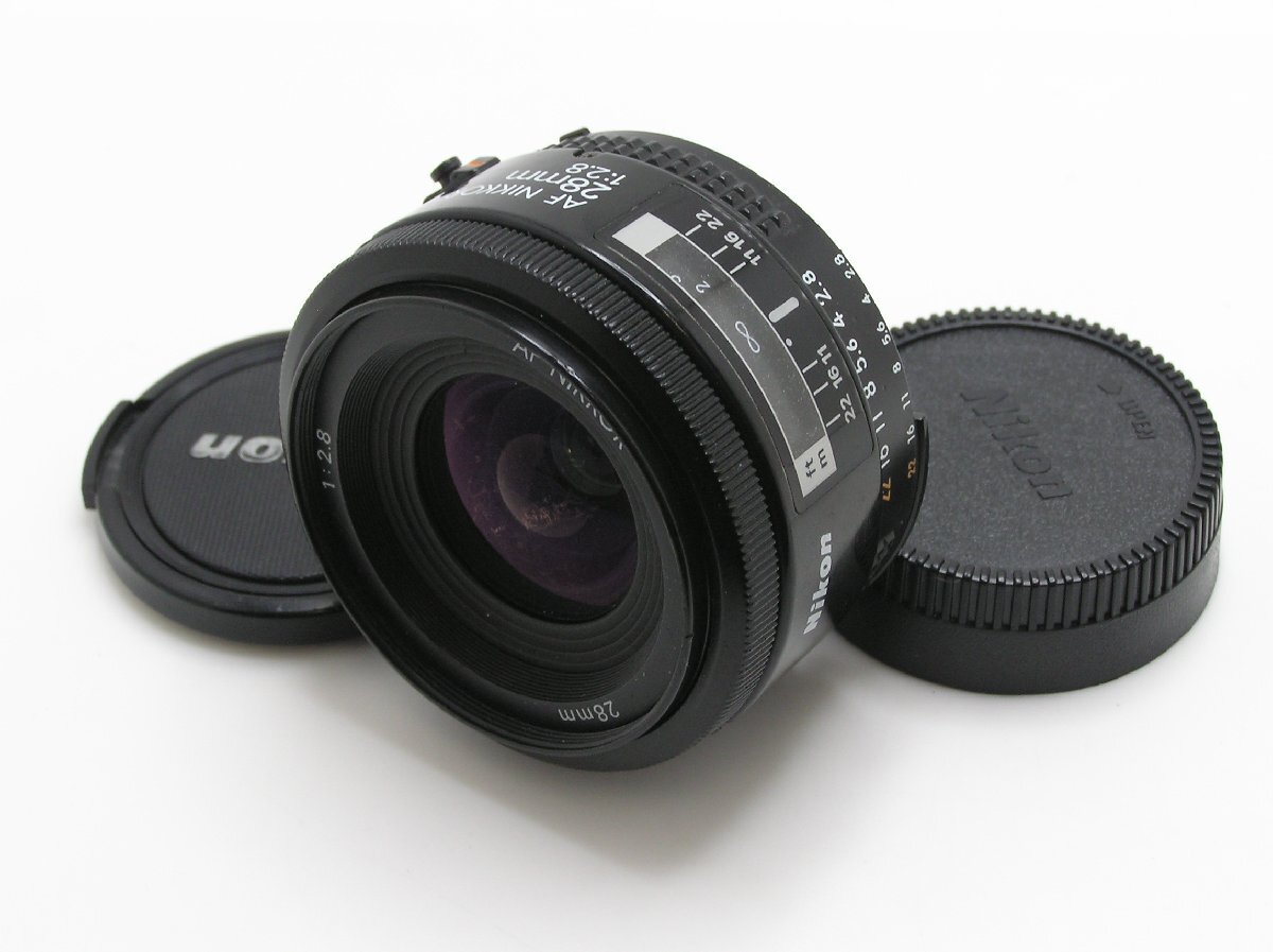 ★ハローカメラ★1170 ニコン NIKON NIKKOR AF28mm：2.8 【難有 動作品】 要清掃 現状 即決有り 1円スタート