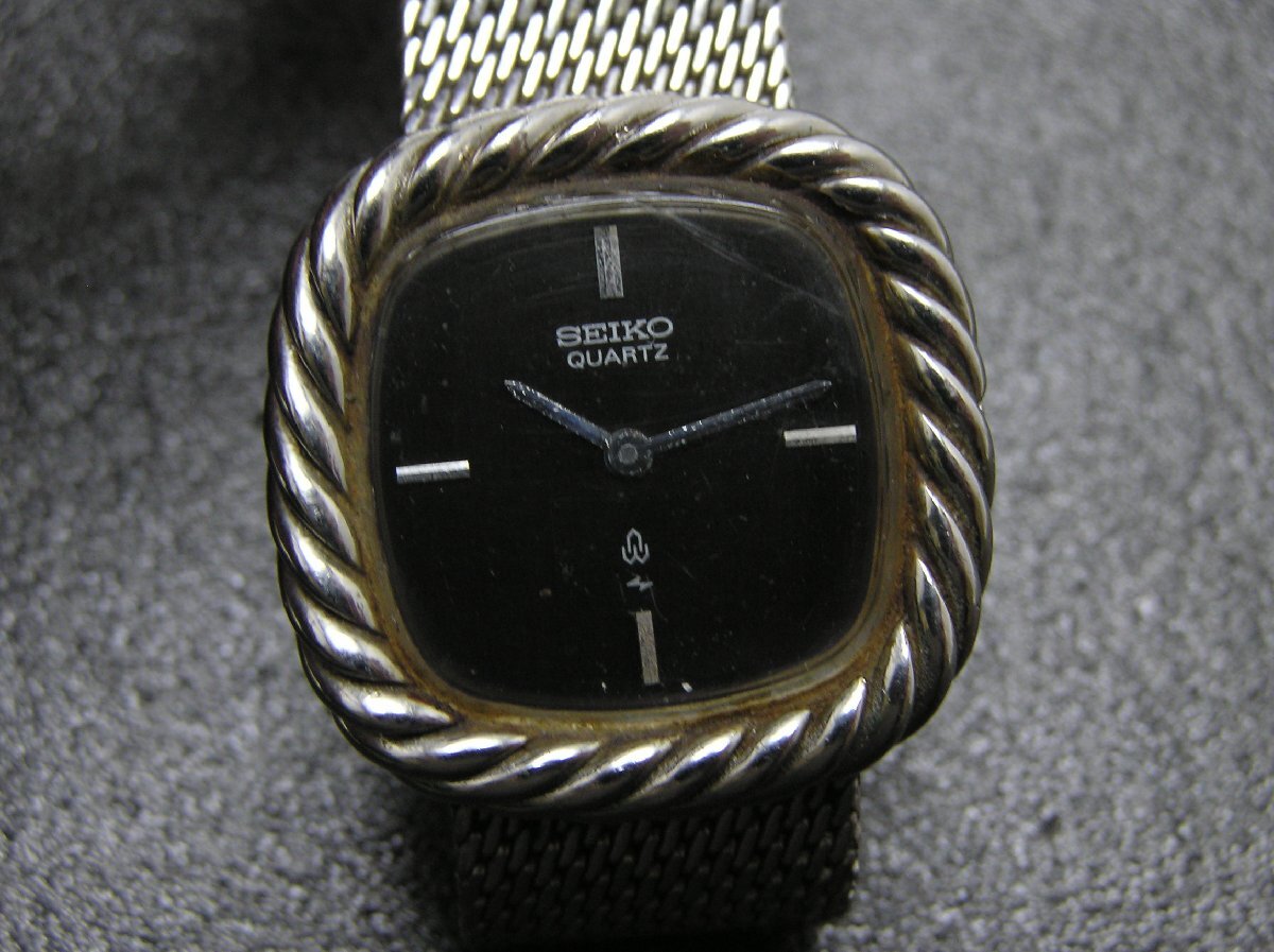 1円★ハローカメラ★ 1243 SEIKO セイコー 8Y21 0010 クォーツ レディース 腕時計 ジャンク 要修理