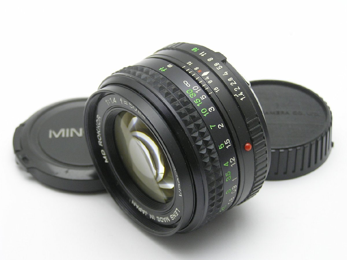 ★1円★ハローカメラ★1221 ミノルタ MINOLTA MD ROKKOR 1:1.4 f=50mm No.3134170 【難有 動作品】 現状 即決有り