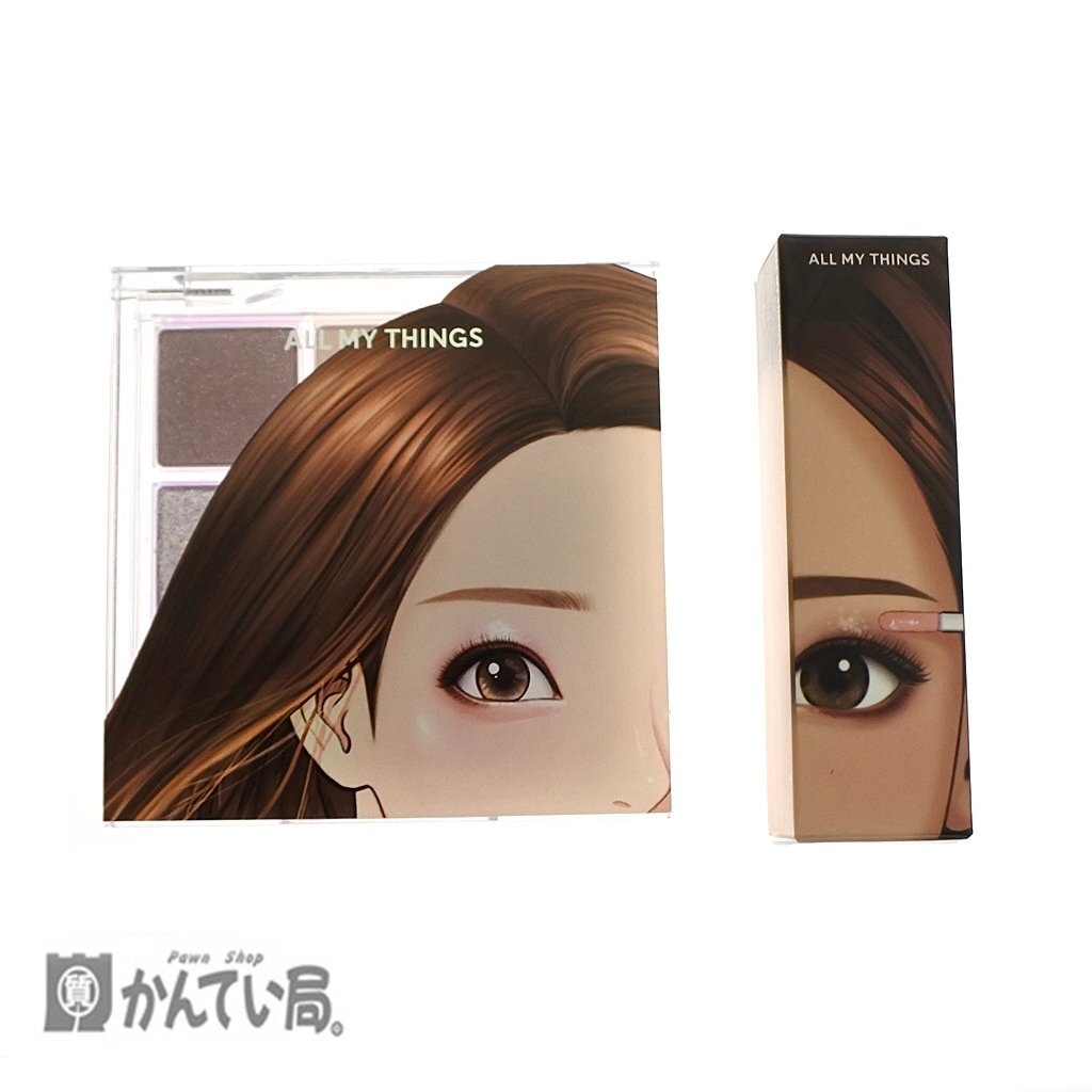 ALL MY THINGS オールマイシングス トゥ―ルビューティーアイシャドウパレット 04 アイグリッター 01 サムラブ DEAR JASMINE SOME LOVE
