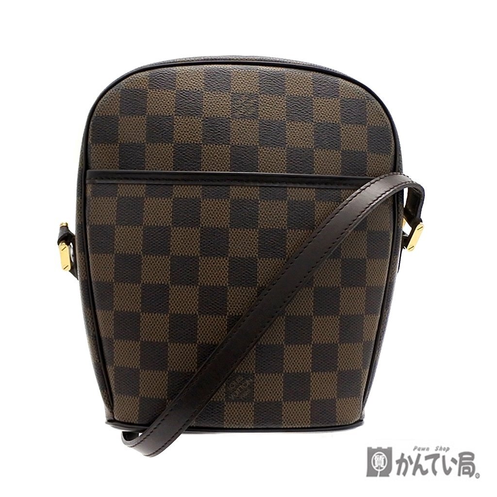 LOUIS VUITTON ルイヴィトン N51294 VI0035 ダミエ イパネマ PM 斜め掛け かばん ファスナー開閉 ショルダーバッグ 本体のみ