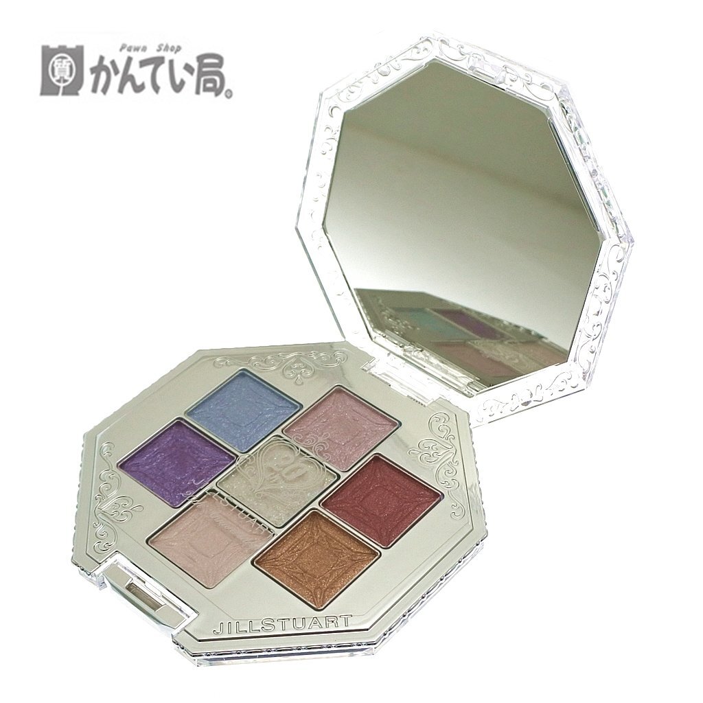 美品 JILLSTUART ジルスチュアート 20thアニバーサリー ジュエルカラー コンパクト アイシャドウ ブルべ イエベ アイカラー フェイスカラー