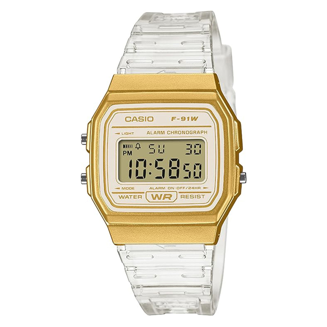 CASIO カシオ カシオコレクション F-91WS-7A2JF ユニセックス ゴールド