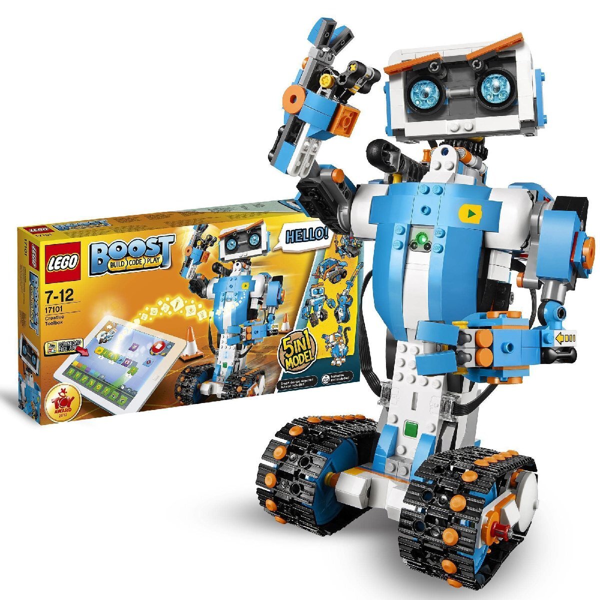レゴ(LEGO) ブースト レゴブースト クリエイティブ・ボックス 17101 プログラミング ロボット