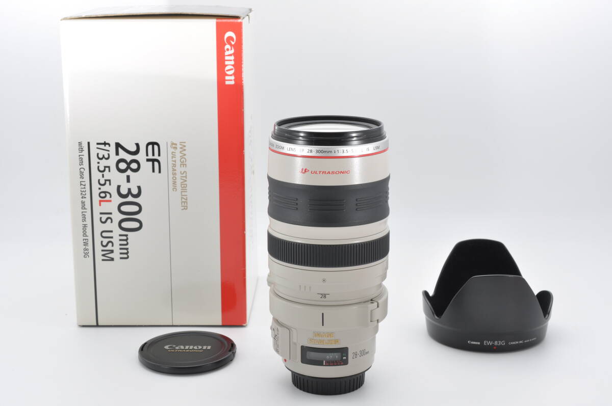 【ジャンク】Canon EF 28-300mm F/3.5-5.6 L IS USM キャノン 一眼レフ レンズ