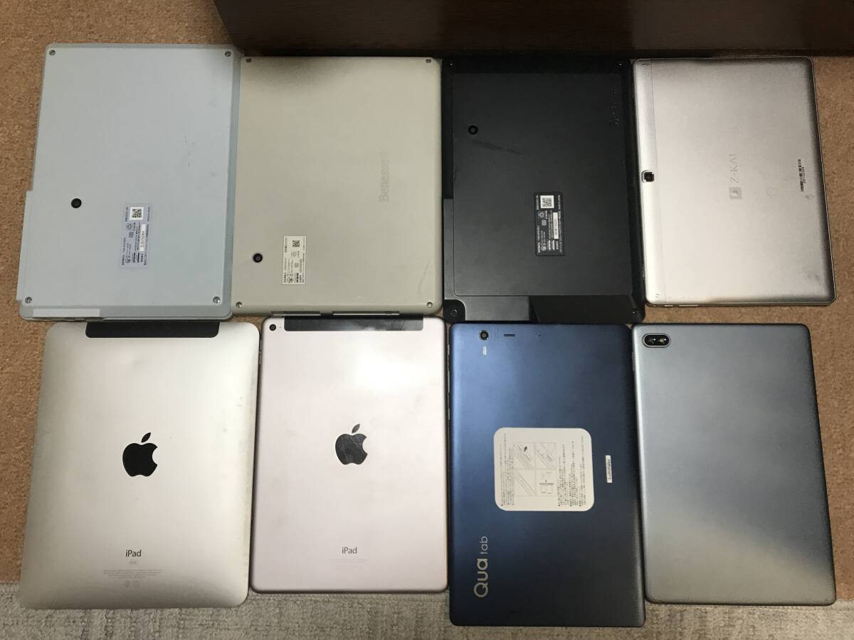 タブレット 8台セット まとめ 動作未確認 ジャンク 06