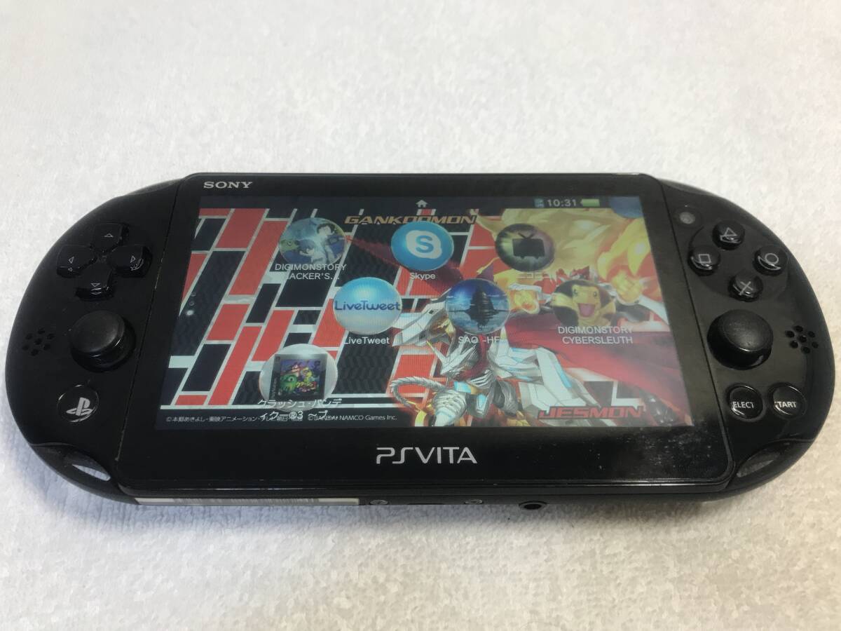 SONY ソニー PS VITA PCH-2000 PlayStation Vita Wi-Fiモデル 付属品あり 01