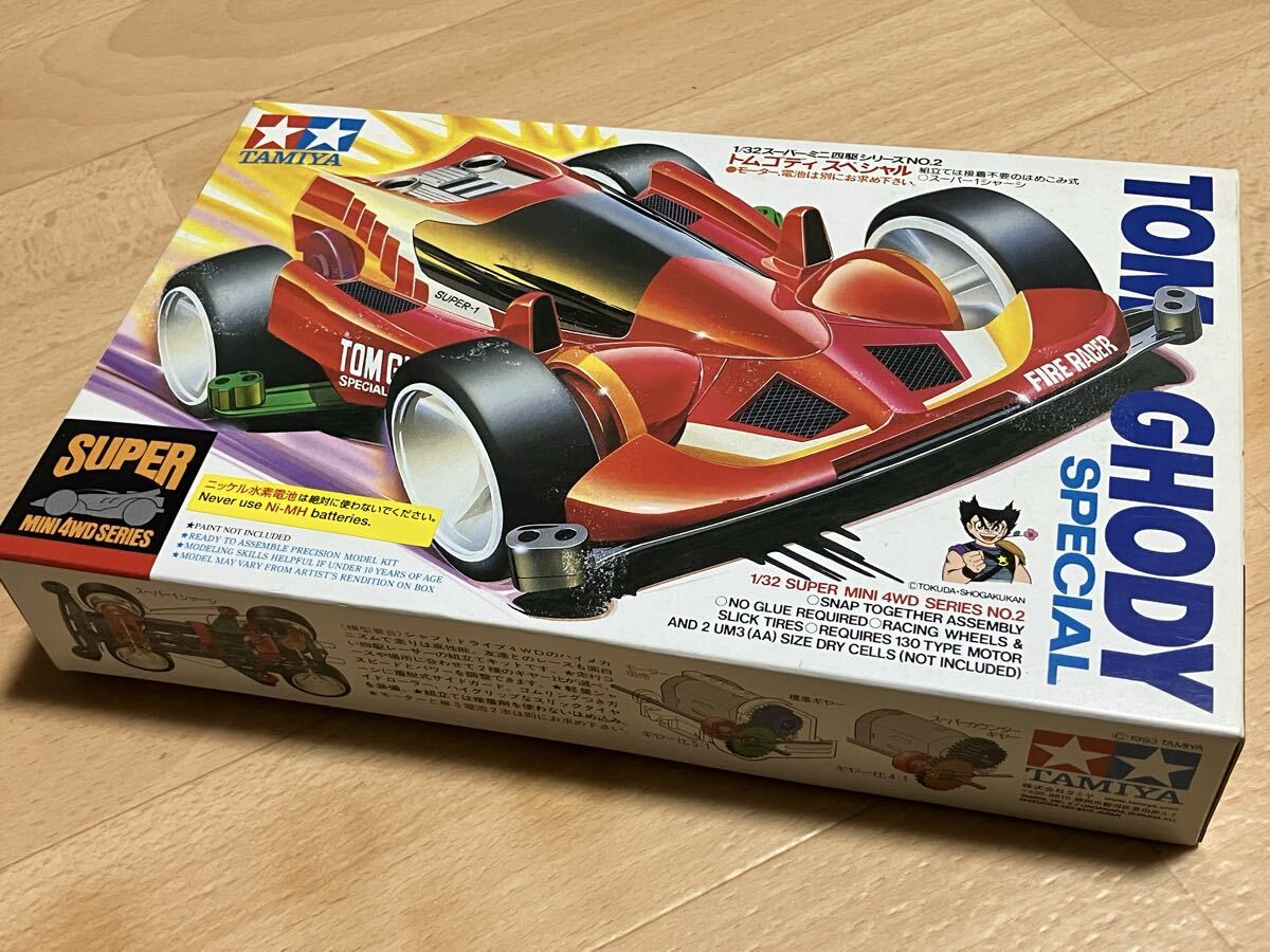 【日本製・絶版・新品未開封】タミヤ ミニ四駆 トムゴディ スペシャル スーパーミニ四駆★Made in Japan★