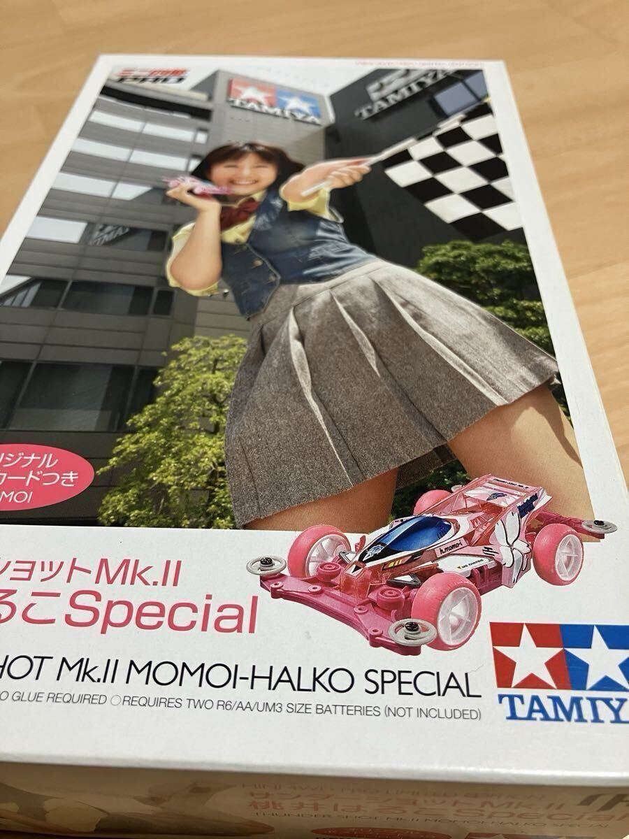 【日本製・新品】タミヤ ミニ四駆 サンダーショットMk.Ⅱ 桃井はるこSpecial 限定モデル★オリジナルポストカード付★ Made in Japan
