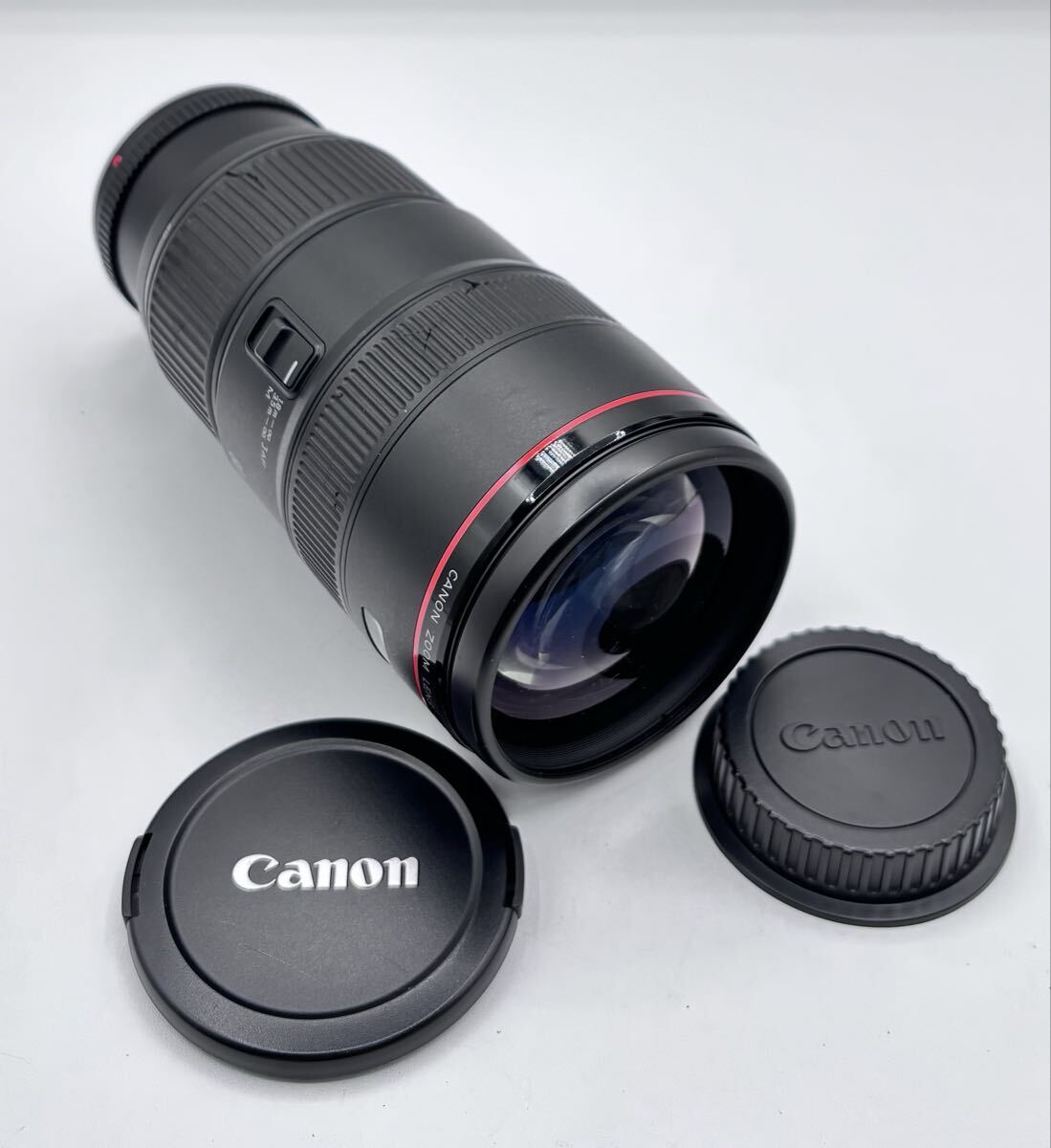 【AG-9】 Canon　ZOOM LENS　キャノン　レンズ　EF　80-200㎜　1：2.8　ボディひび割れあり　現状品