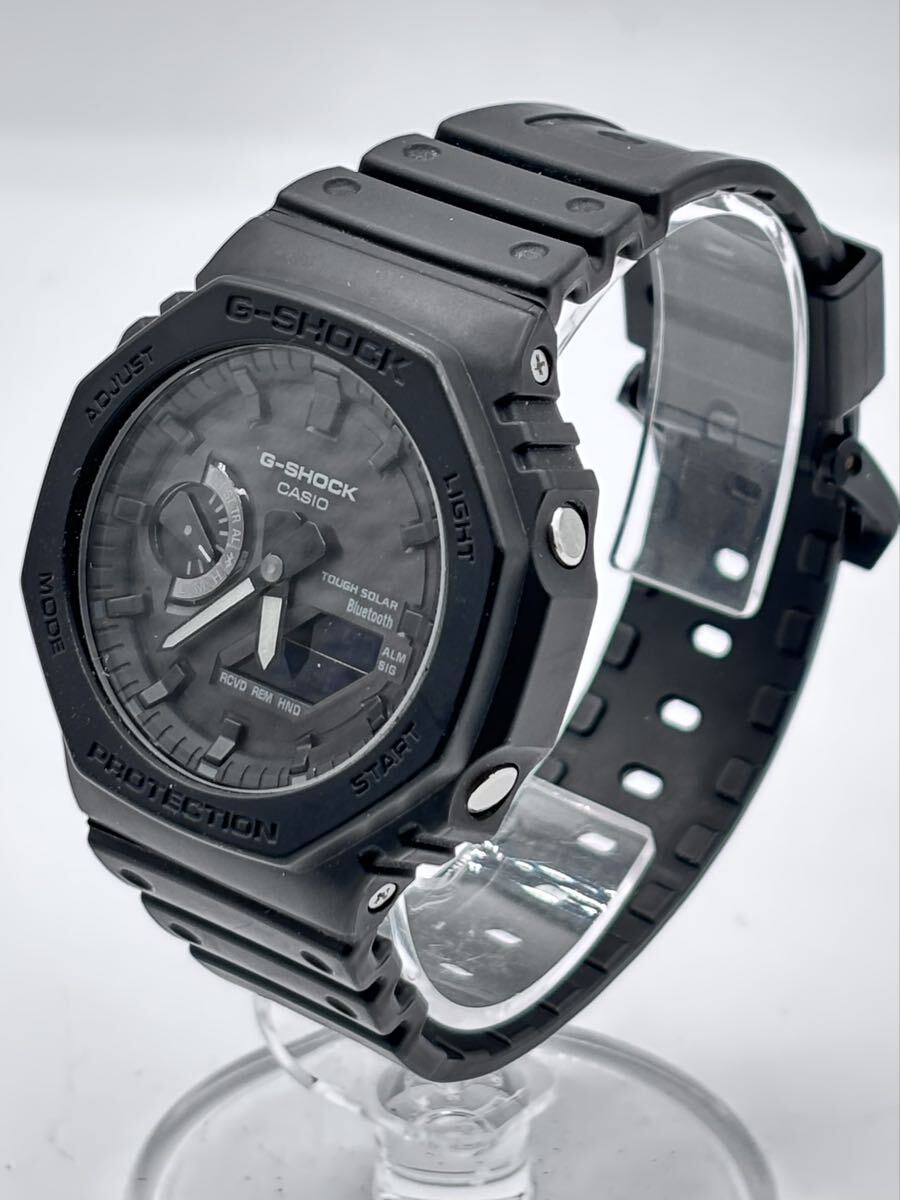 【AT-57】 G-SHOCK　腕時計　CASIO　カシオ　Gショック　GA-B2100　ブラック　メンズ　時計　稼働のみの確認　現状品