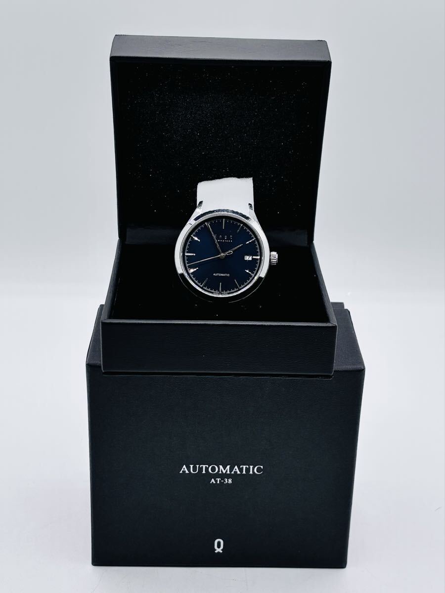【AT-64】ノット　腕時計　KnQT　Time piece　316L　自動巻　メンズ　時計　サファイアガラス　リューズ操作済　本体のみ　稼働品　現状品