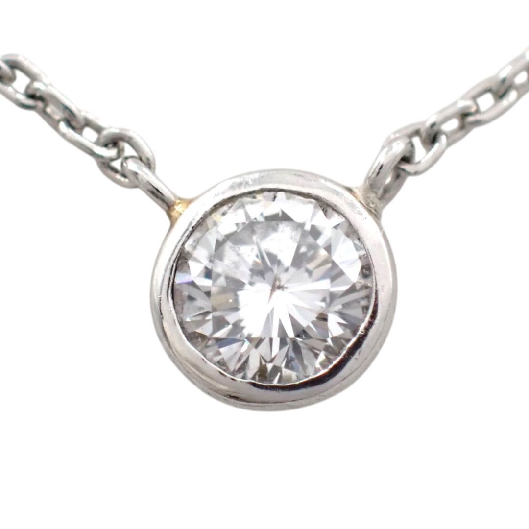 Vendome Aoyama ヴァンドーム青山 0.18ct ダイヤモンド ダイヤ ネックレス ペンダント Pt850 Pt900 プラチナ ジュエリー 1P 4876