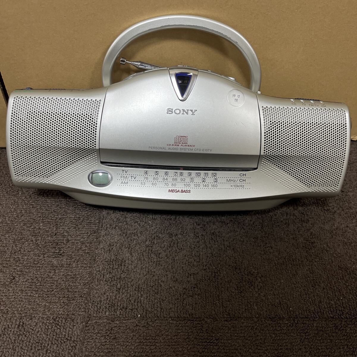 SONY ソニー ラジカセ CFD-E10TV