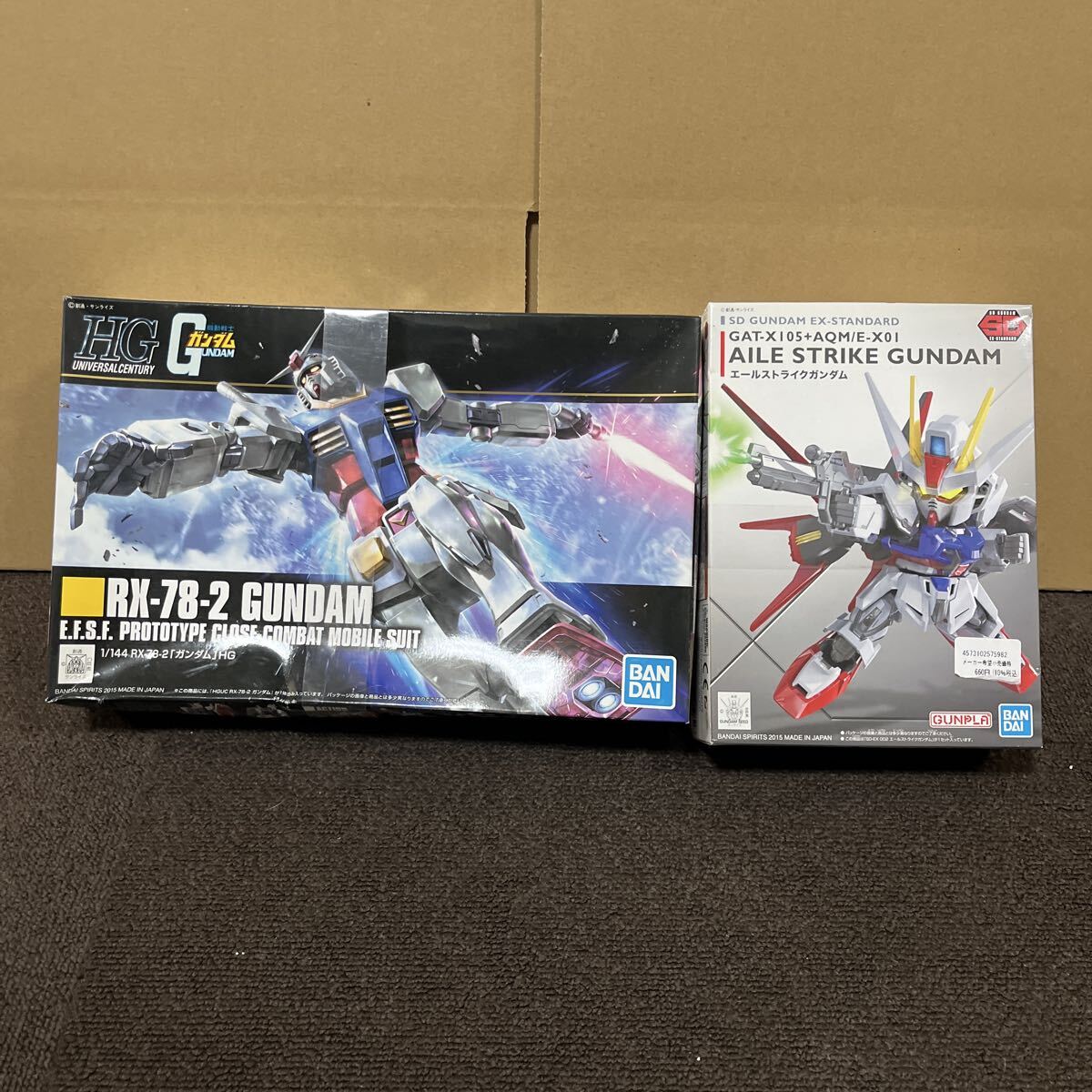RX-78-2 ガンダム GAT-X105 ガンプラ 未開封