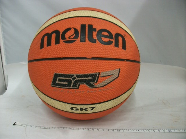◆◇湘/モルテン/molten/ゴム製バスケットボール/7号球/GR7/BGR7-OI/4.10-096◇◆
