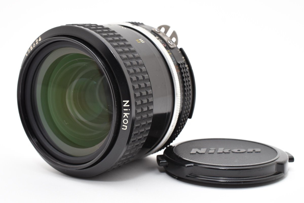 ◇◆ 完動美品 ニコン Nikon ニッコール Nikkor Ai 35mm f/2 広角 一眼レフフィルム カメラ MF レンズ 動作確認済 4142 ◆◇