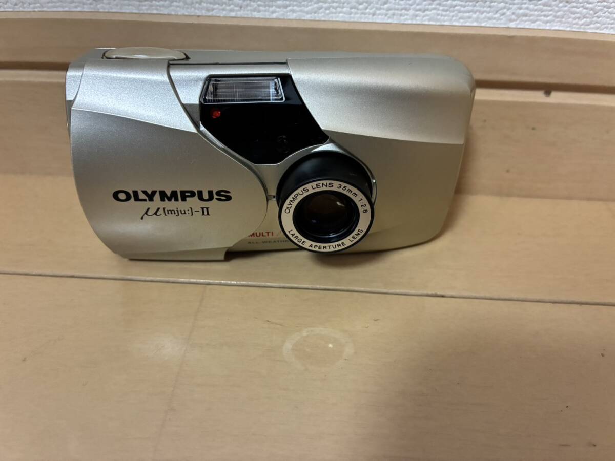 [動作未確認]Olympus mju II フィルムカメラ