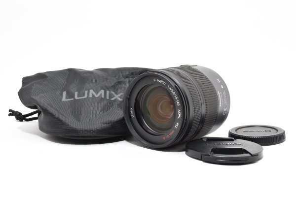 ★良品★ パナソニック Panasonic G VARIO 4-5.8/14-140 ASPH MEGA O.I.S H-VS014140 A02 ★前後キャップ★ #3245