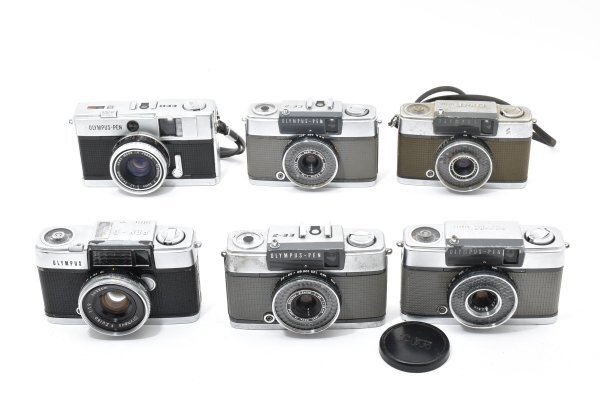 ★訳あり大特価★ オリンパス OLYMPUS PEN EE×2 /EE-2×2 /EED /D ★6個まとめ★ レンジファインダー A41 ★★ #3263 #4040 #B76