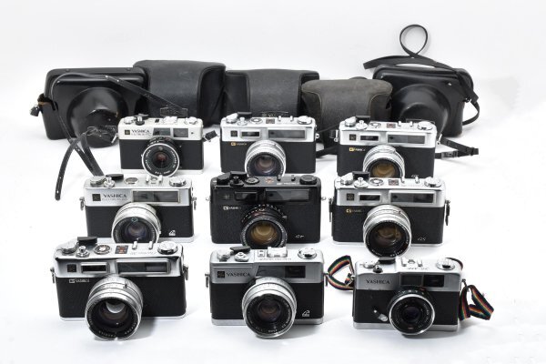 ★訳あり大特価★ ヤシカ YASHICA ELECTRO 35×2 /GS×2 /FC /GL /GT /GX /35-ME ★8個まとめ★ A71 ★★ #3266 #4040 #B18