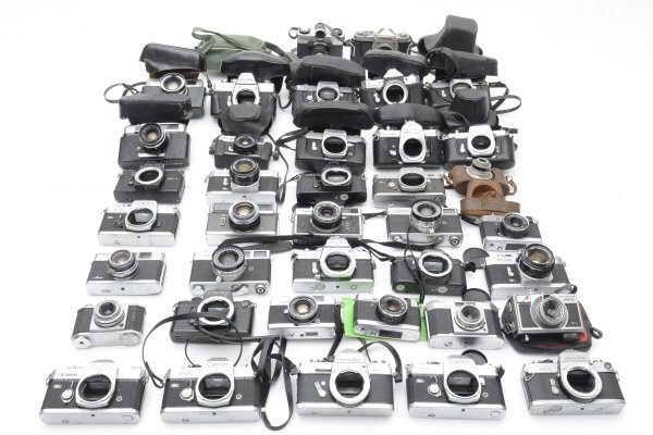 ★訳あり大特価★ コンタックス CONTAX /OLYMPUS /CANONなど ★38個まとめ★レンジファインダー A03 ★★ #3277 #6040 #A91