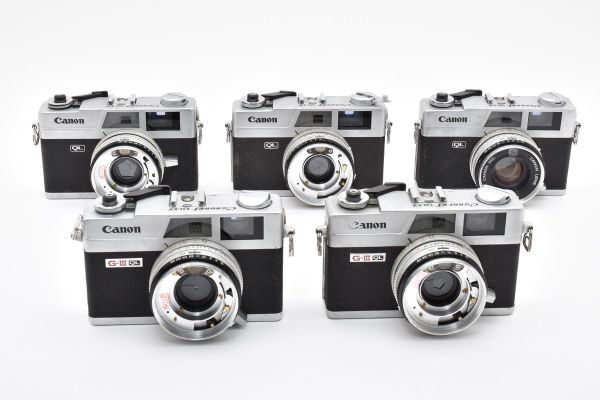 ★訳あり大特価★ キャノン CANON QL17 G-?×2 / QL17×3 ★5個まとめ★ レンジファインダー A21 ★★ #3278 #6040 #B53