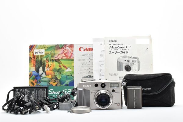 ★極上品★ キャノン CANON Power Shot G2 デジタルカメラ B56 ★電池 元箱★ #3293 #8140 #B03