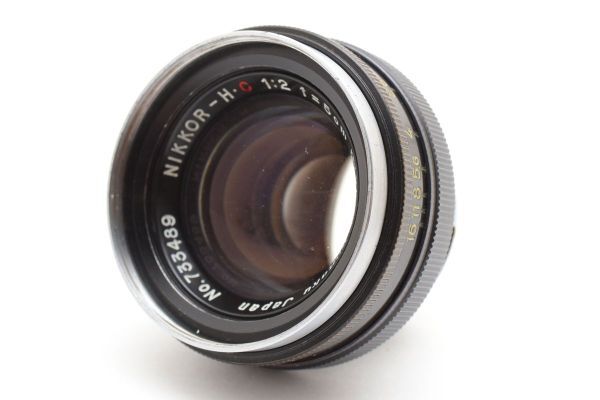 ★良品★ ニコン NIKON NIKKOR-H・C 5cm F2 Nippon Kogaku Sマウント A22 ★★ #3315 #1240 #A51