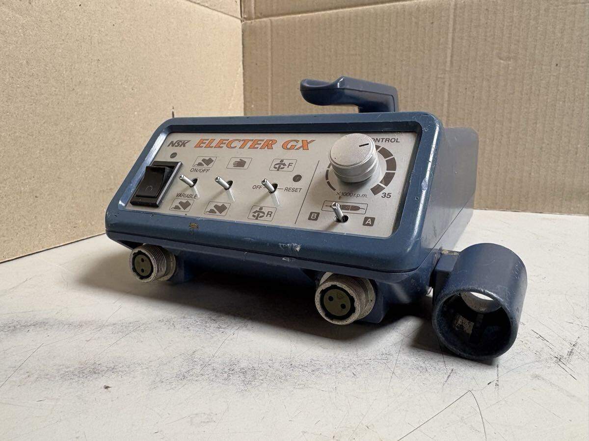 A935/ NSK　ナカニシ　EXECTER GX　MODEL/NE22EL リューター　ルーター　彫金　研磨機　 技工用エンジン 本体のみ　通電確認済