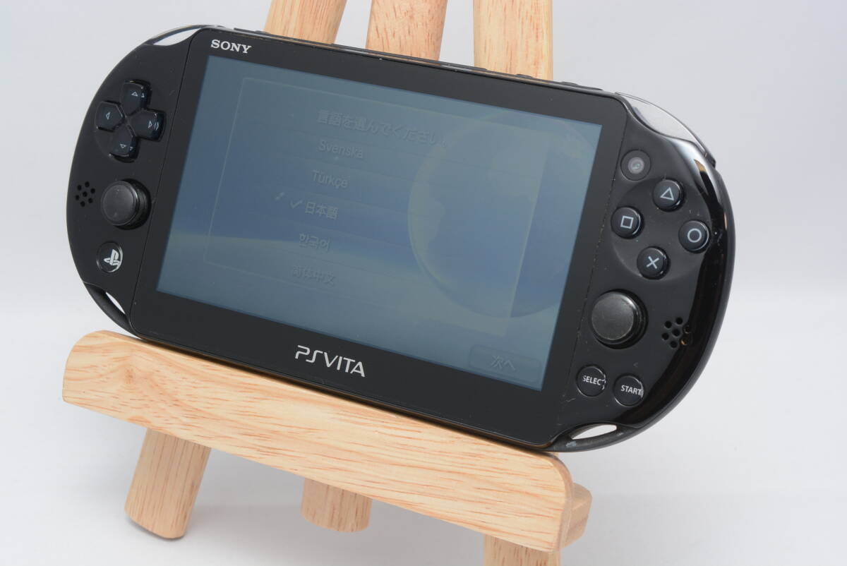 ★1円スタート★ SONY PS Vita PCH-2000 Wi-Fi対応モデル ソニー PS ヴィータ ポータブル ゲーム機本体 ゲーム読み込み確認済み 詳細未確認