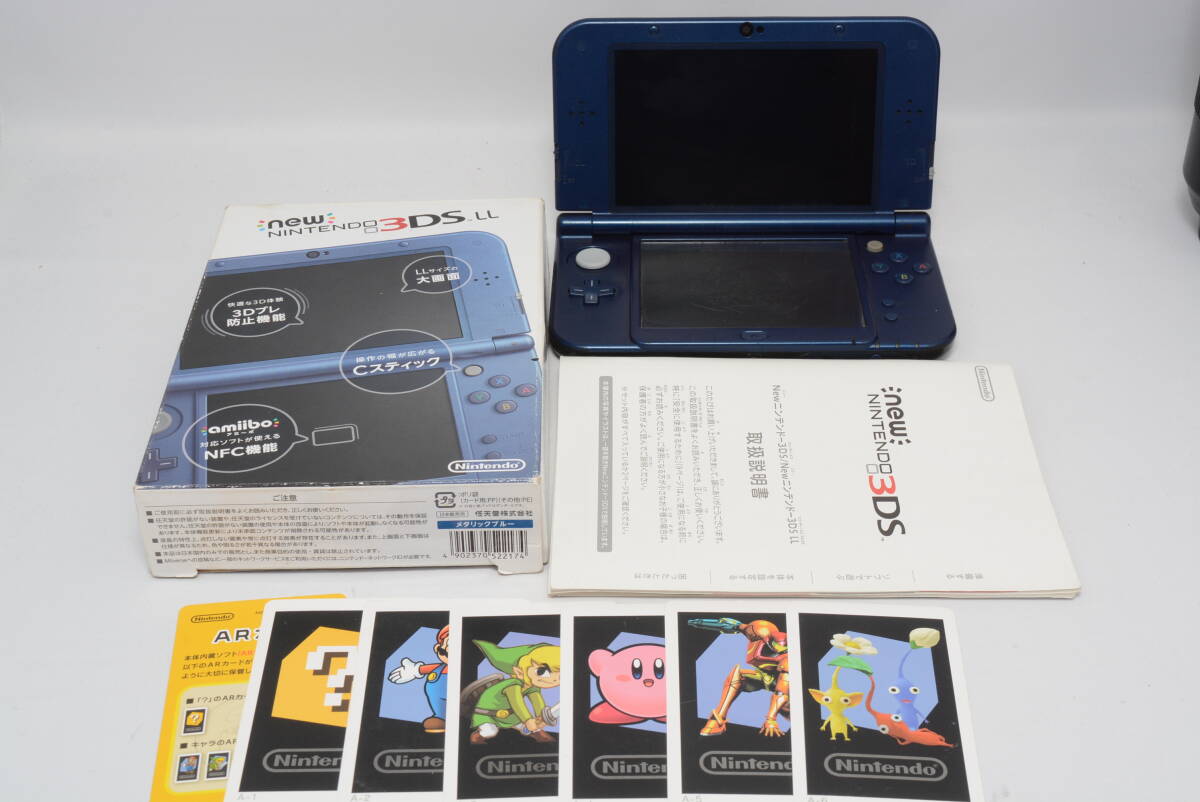 ★1円スタート★ NINTENDO 3DS LL RED-001 任天堂 ニンテンドー3DS LL ポータブル ゲーム機本体 ゲーム動作確認済み 詳細未確認