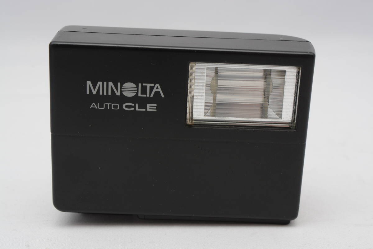 ★1円スタート★ MINOLTA AUTO CLE MONITOR PUSH TEST JAPAN ミノルタ オート モニター プッシュテスト フラッシュ 動作未確認