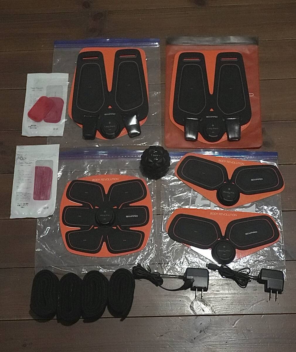 SIXPAD・Abs Fit・Leg Belt・Body Fit・Hand Pulse　他アクセサリー