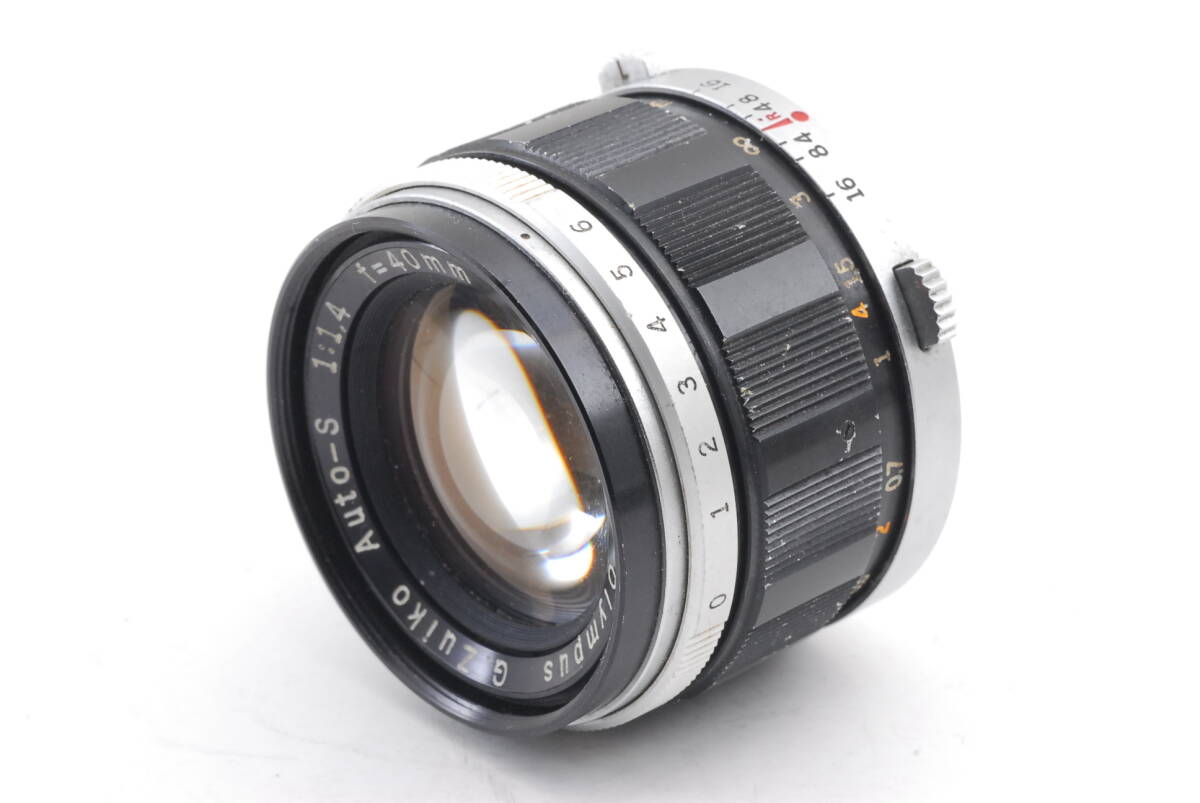 ★☆★ Olympus G.Zuiko Auto-s 40mm F1.4 lens オリンパス レンズ ◆753