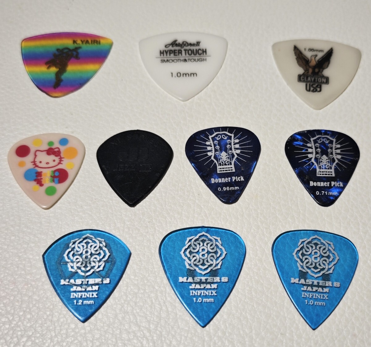ギターピック まとめて 10枚