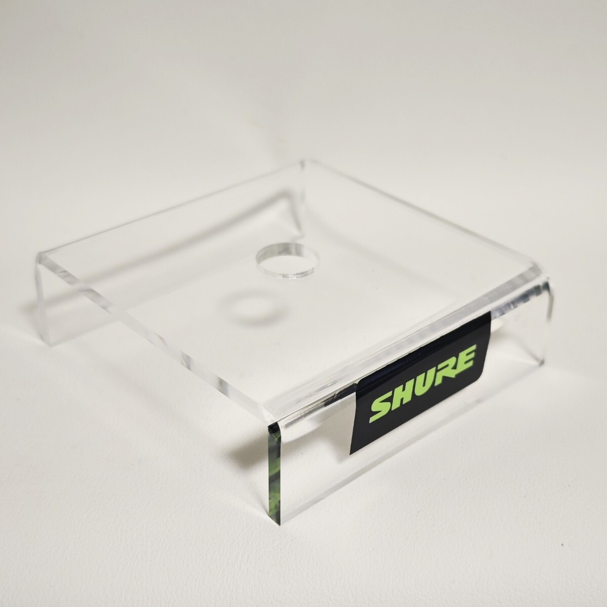 SHURE アクリル ディスプレイスタンドベース
