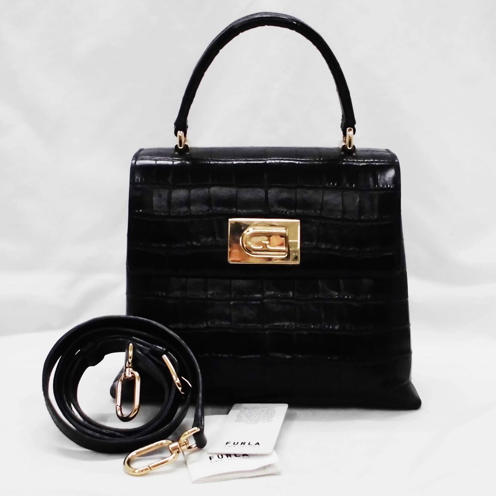FURLA フルラ 2way バッグ ショルダーバッグ 中古品 f_b(j)