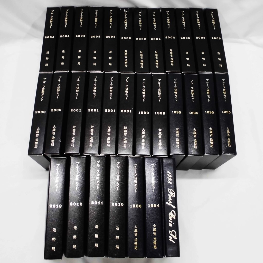 大蔵省 造幣局 プルーフ貨幣セット 15種 31点セット 中古品 f_c(j)