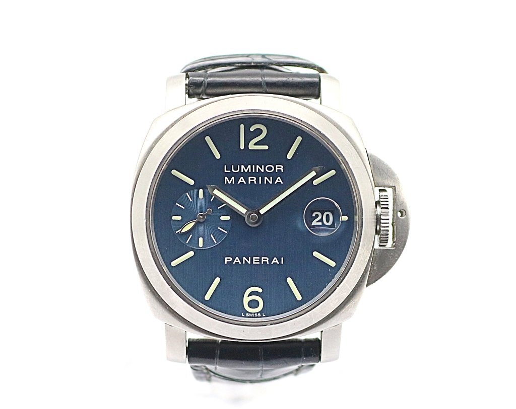 ■ パネライ ルミノール マリーナ PAM00119 OP6560 自動巻き メンズ 腕時計 リューズガードレバー欠品 PANERAI ジャンク品 z_w