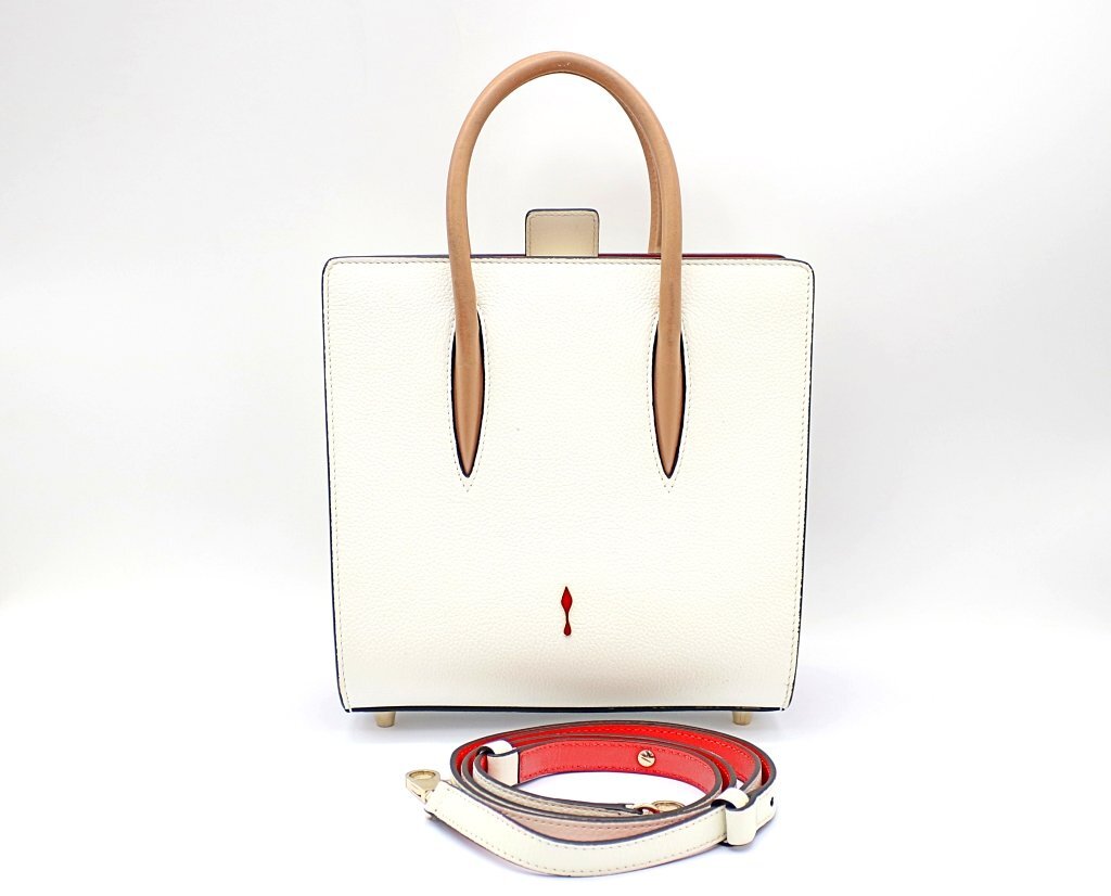 ■ クリスチャンルブタン パロマ スモール ２wayバッグ ショルダーバッグ ハンドバッグ Christian Louboutin Paloma 中古品 z_b