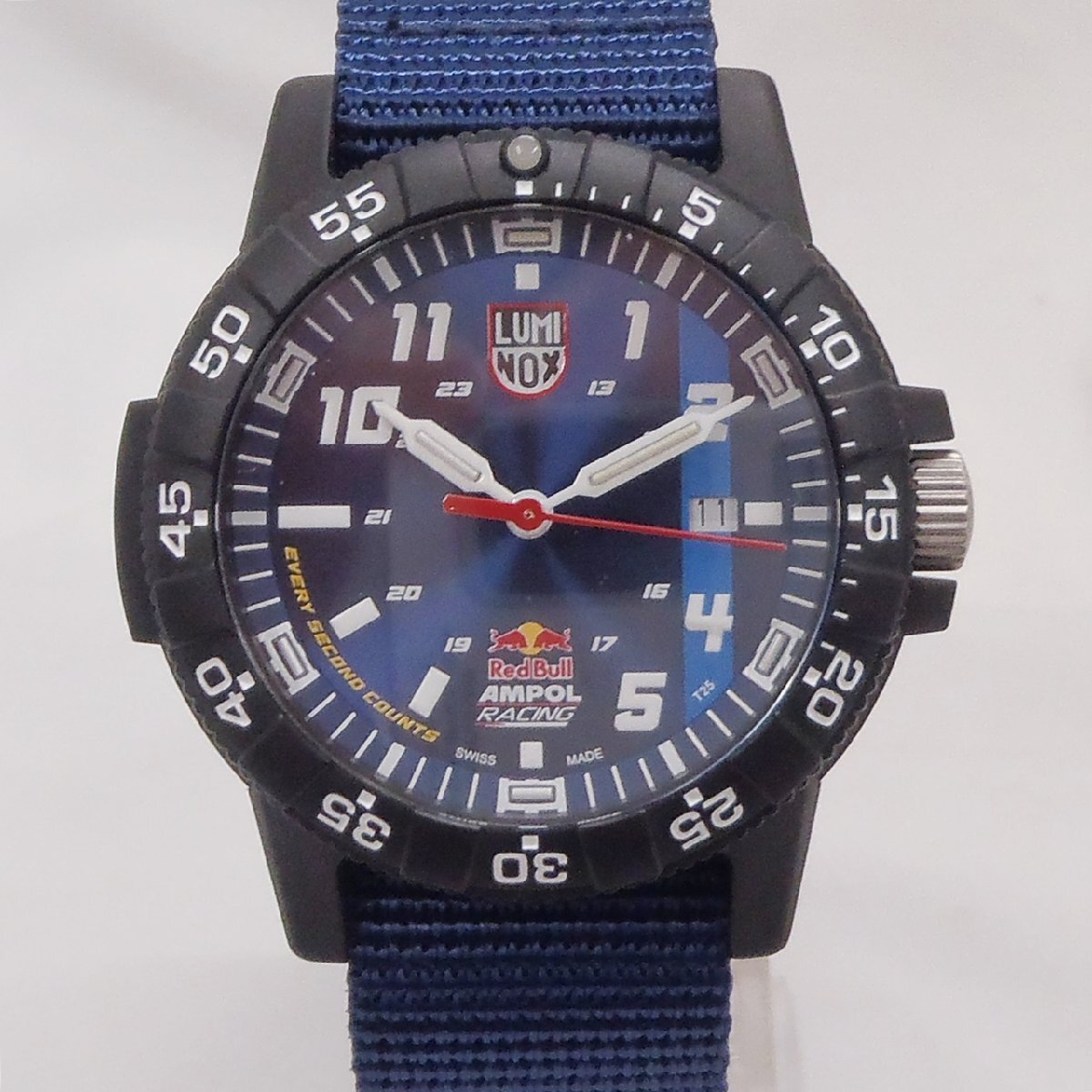 Luminox ルミノックス RED BULL AMPOL RACING LIMITED コラボ限定 Ref.0321 AMPOL RB LIMITED ケース付き 動作確認済み 中古品 m_w(j)