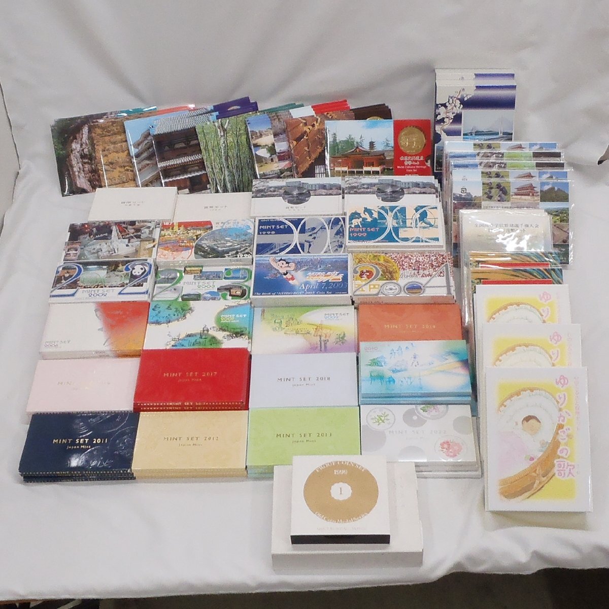 【プルーフ貨幣セット】大蔵省 造幣局 38種 138点セット ケース付き 中古品 f_c(j)