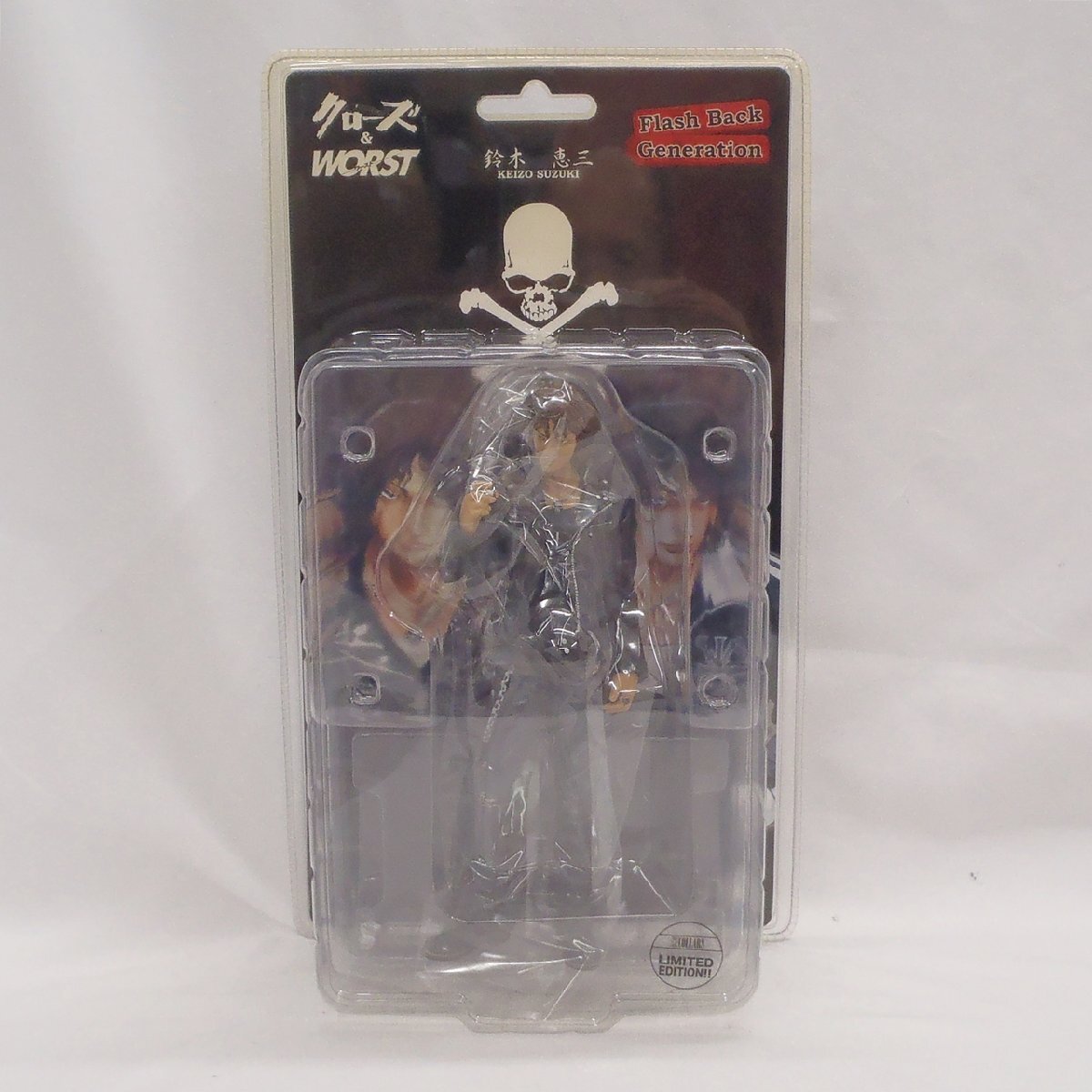 クローズ & WORST Flash Back Generation 鈴木恵三 フィギュア 中古品 m_z(j)