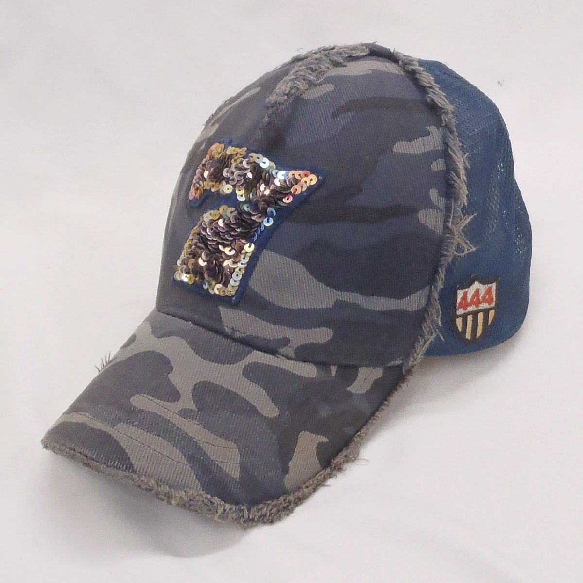 YOSHINORI KOTAKE DESIGN ヨシノリ コタケ メッシュキャップ 444ロゴ 7デザイン フリーサイズ 中古品 ⑤ m_a(j)