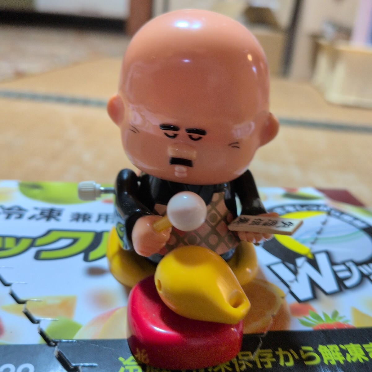 Sekiguchi　セキグチ　ポクポク坊さん　ゼンマイ仕掛け　木魚　昭和レトロ　ジャンク品