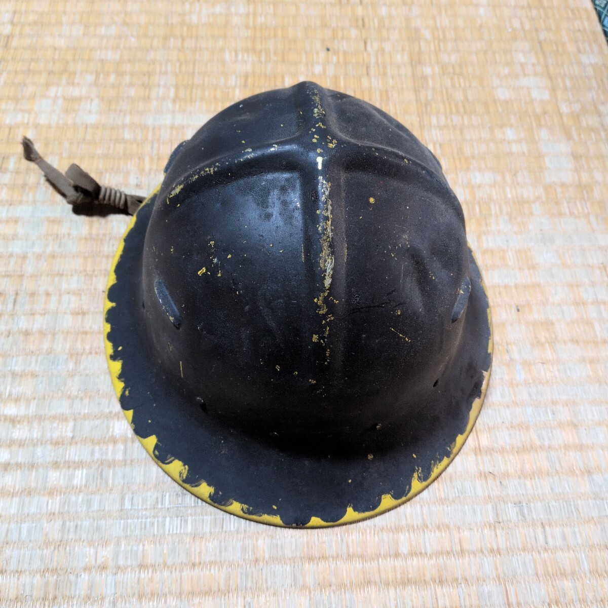 当時物 ヘルメット消防用