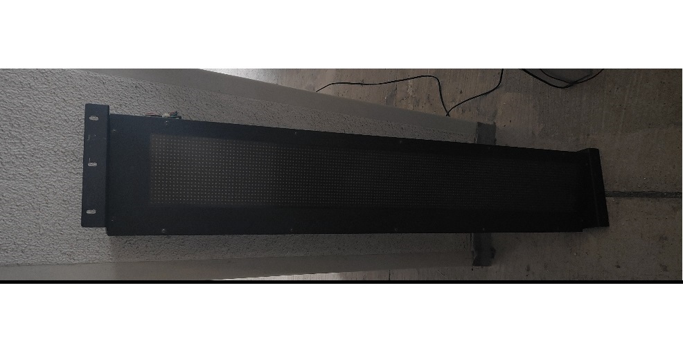 ♪オージLED行先表示器・後面用DL-81C-1240F★オプションで設定器・結線など追加可能です