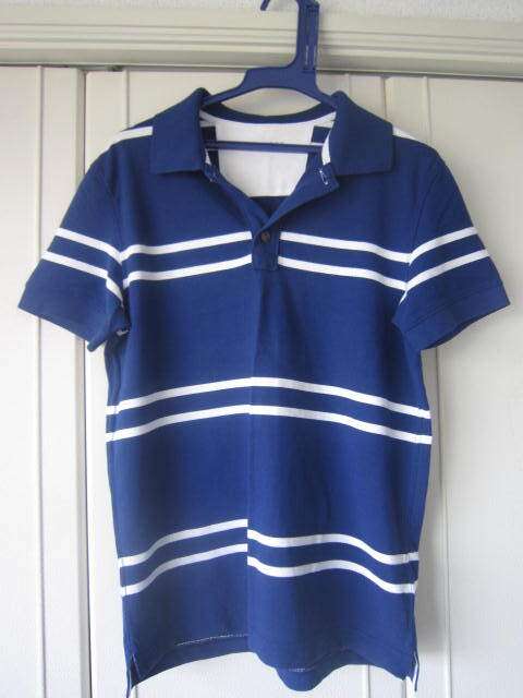 BANANA REPUBLIC MEN's SUMMER POLO SHIRT SHORT SLEEVE BLUE NEW WITHOUT TAG SIZE M ポロシャツ 半袖 メンズ Mサイズ バナナリパブリック