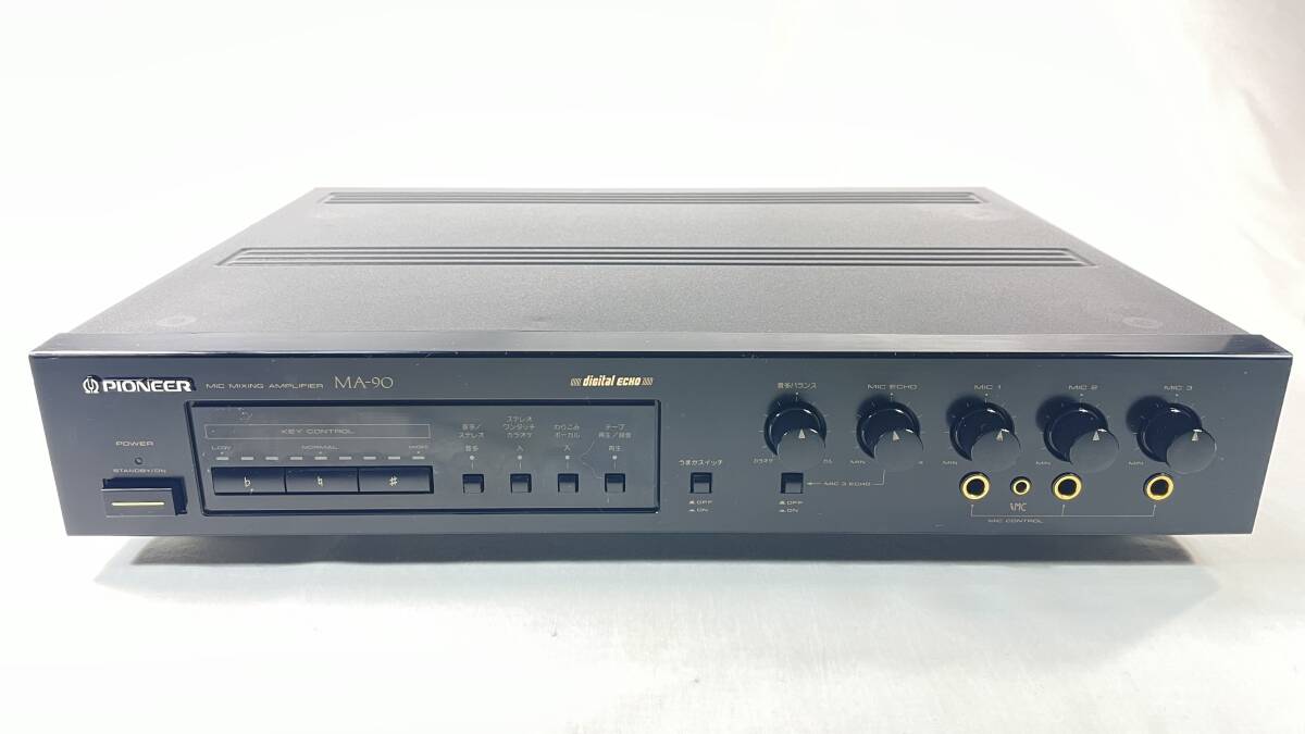 ＰＩＯＮＥＥＲ　ＭＡ－９０　マイクミキサー　キーコントロール、エコー、わりこみボーカル機能付　取扱説明書コピー付　パイオニア
